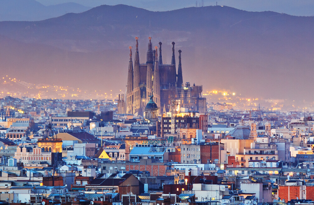 barcelona skyline