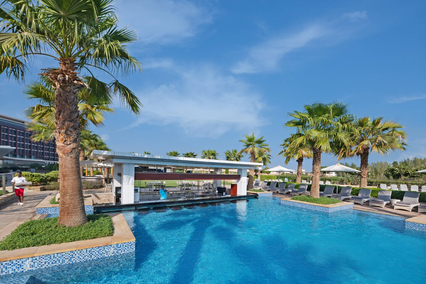 marriott al forsan pool
